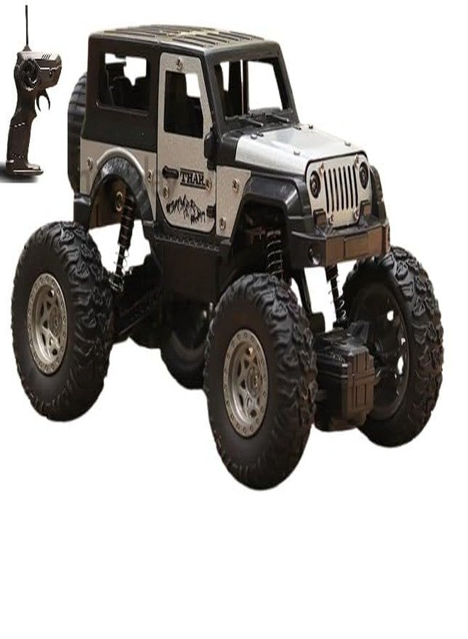 plutofit 1:18 Scale Remote Control Car For Kids With Mist Smoke Effect Monster Truck RC Toy Vehicle Car For Boys And Girls, Multicolor - Image 1